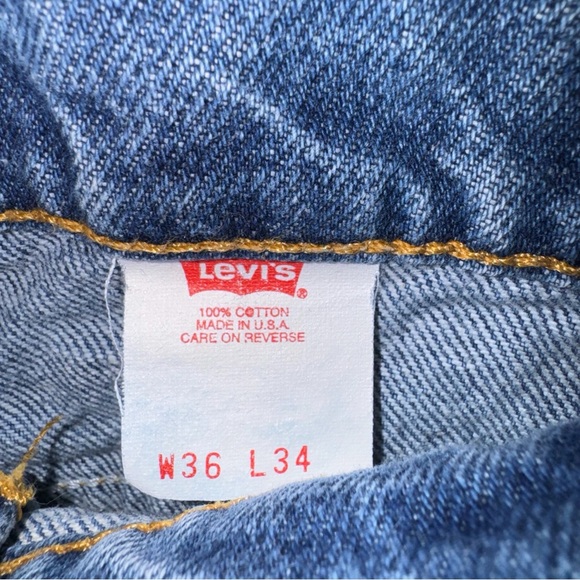 Levi’s 517 Men’s Orange Tab Bootcut Jeans Size 36/34” - Picture 6 of 9